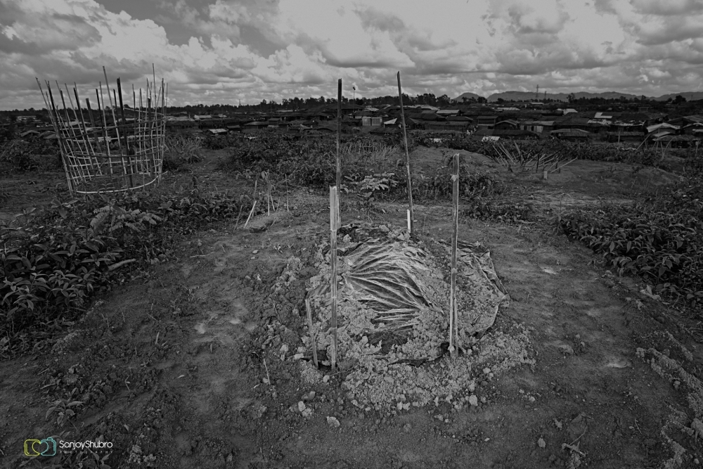 Graveyard of Rohingya people at kotupalong camp, Ukiya, Chitagong
